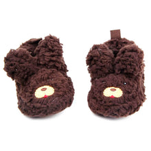 0-12M Baby Girls Boy Shoes Toddlers Warm Plush Slippers Soft Prewalker Shoes Newborn First Walkers