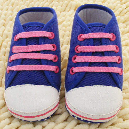 0-18 Months Infant Toddler Newborn Baby Boy Girls Soft Sole Prewalker Sneaker Shoes