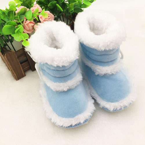 0-18 Months Toddler Baby Warm Booties Girls Boy Soft Sole Boots Crib Infant Shoes New Prewalkers PY3