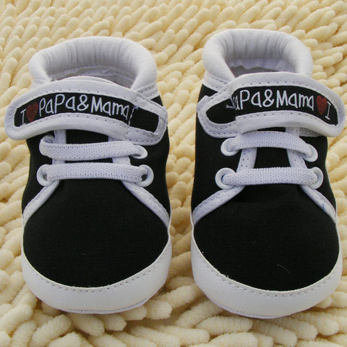 0-18M Baby Infant Kids Boy Girls Soft Sole Canvas Sneaker Toddler Newborn Shoes New PY1