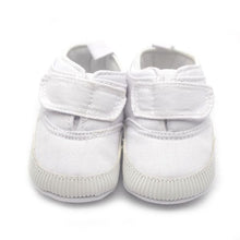 0-18M Newborn Baby Boys Cotton Ankle Canvas High Crib Shoes Casual Sneaker Toddler First Walkers