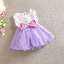 0-3Y Toddler Baby Kids Girls Princess Tutu Dress Bow Necklace Layered Dresses