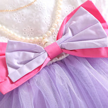 0-3Y Toddler Baby Kids Girls Princess Tutu Dress Bow Necklace Layered Dresses