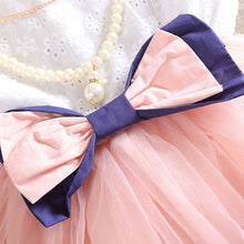 0-3Y Toddler Baby Kids Girls Princess Tutu Dress Bow Necklace Layered Dresses