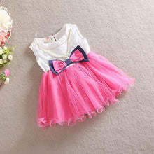 0-3Y Toddler Baby Kids Girls Princess Tutu Dress Bow Necklace Layered Dresses