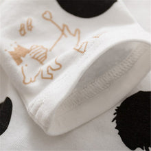 0-3Years Kids Baby Girls Boys Unisex Polka Dots Long Sleeve Blouse Tops T-Shirt Cotton Basic Tees Clothing PY1