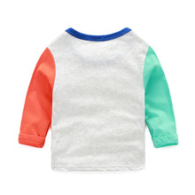 0-4 Years Baby Boy Girls 2 Pieces Sets Long Sleeve T-Shirt and Pants Animal Print Clothes