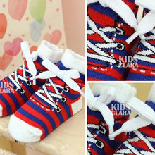 0-4 Years Baby Kids Infant Cotton Shoelaces Anti Slip Trainer Socks Booties Socks