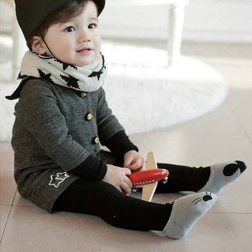 0-4Y Cartoon Unisex Baby Girls Boys Toddler Boat Socks Fall Cotton Socks