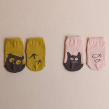 0-4Y Cute Toddler Baby Kids Girls Boys Soft Socks Cartoon Owl Pattern Socks Cotton Socks