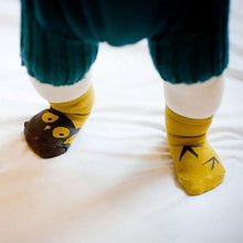 0-4Y Cute Toddler Baby Kids Girls Boys Soft Socks Cartoon Owl Pattern Socks Cotton Socks