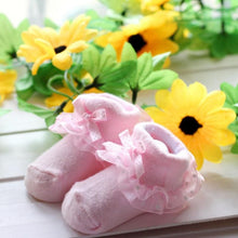 0-6 Months Toddlers Infants Cotton Ankle Socks Baby Girls Princess Bowknots Socks