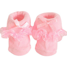 0-6 Months Toddlers Infants Cotton Ankle Socks Baby Girls Princess Bowknots Socks