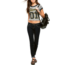 01 Letter Printed Women T-Shirt Short Sleeve Tops T Shirt O-Neck Women Blusa Short Crop Top Tee Shirt Femme