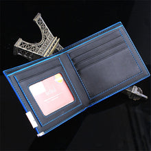 015 Men Stylish Business PU Leather Coin Card Holder Po Holders Men Purse Wallet Purse Wallets