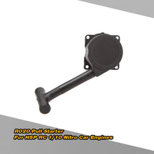 1/10 R020 Black Plastic Pull Starter for 1/10 HSP RC Nitro Car Engines RC Car Toys Upgrade Parts
