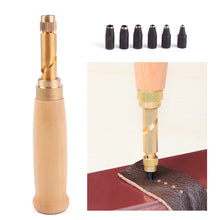 1.5~4.0mm Changeable Multi-function Shaped Hole Punch Cutter Belt Watch Band Hollow Leather Handmade Craft DIY Tool 88000