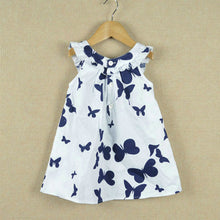 1-5Years Princess Baby Girls Dress Kids Print Sweet One-piece Dresss