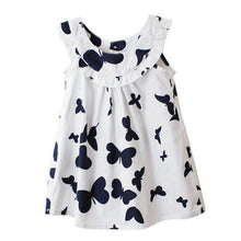 1-5Years Princess Baby Girls Dress Kids Print Sweet One-piece Dresss