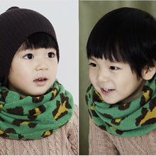 1-8Y Warm Girl Boy Baby Kids Scarf Neckerchief Leopard Printed Scarves New