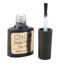 1 Bottle 0.33 floz 10ml UV LED Soak Off Gel Color Gloss Nail Polish Art Top Coat Base Coat Best Quality