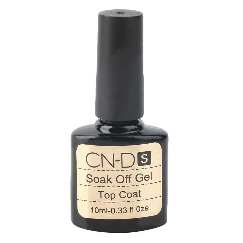 1 Bottle 0.33 floz 10ml UV LED Soak Off Gel Color Gloss Nail Polish Art Top Coat Base Coat Best Quality