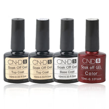 1 Bottle 0.33 floz 10ml UV LED Soak Off Gel Color Gloss Nail Polish Art Top Coat Base Coat Best Quality