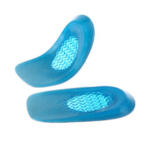 1 Pair Feet Care Tool Half Size Shoes Insole Increase Height Gel Insert Insole For 6-9 8-12 Shoes Size Men Women Foot Taller Pad