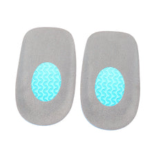 1 Pair Feet Care Tool Half Size Shoes Insole Increase Height Gel Insert Insole For 6-9 8-12 Shoes Size Men Women Foot Taller Pad