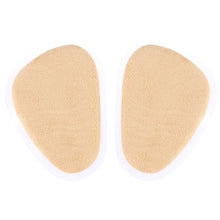 1 Pair Feet Cushion Pad Foot Care Tool Half Size PU & Lint Shoe Insoles Feet Leather Unisex Forefoot Insole