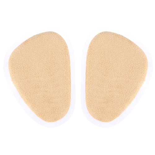 1 Pair Feet Cushion Pad Foot Care Tool Half Size PU & Lint Shoe Insoles Feet Leather Unisex Forefoot Insole