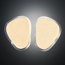 1 Pair Feet Cushion Pad Foot Care Tool Half Size PU & Lint Shoe Insoles Feet Leather Unisex Forefoot Insole