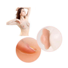 1 Pairs Waterproof Silicone Nipple Cover Pad Reusable Self Adhesive Silicone Bra Breast Nipple Cover Pads Invisible Chest Paste