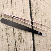Professional Stainless Steel Slant Tip Hair Removal Eyebrow Tweezer Useful Beatiful Makeup Tool PY2