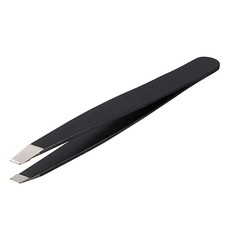Professional Stainless Steel Slant Tip Hair Removal Eyebrow Tweezer Useful Beatiful Makeup Tool PY2