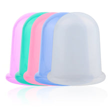 1 Set4 Pcs Health Care Body Anti Cellulite Silicone Vacuum Massage Eye Neck Face Back Massager Cupping Cup