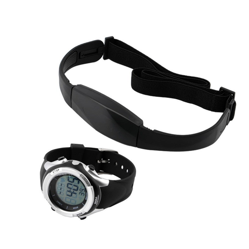 1 Set Chest transmitter strap+Watch Outdoor Cycling Sport Wireless Heart Rate Monitor Sport Fitness reloj inteligente