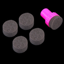1 Set Nail Art Sponge Stamper Shade Transfer Template Polish icure Tool