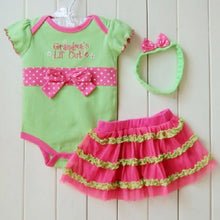 1 Set Newborn Infant Baby Girl Clothing Polka Dot Headband + Romper + TUTU Outfit Clothes 3pcss  Sets
