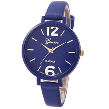 10 Colors Women Bracelet Watch Geneva Famous brand Ladies Faux Leather Analog Quartz Wrist Watch Clock Women relojes mujer