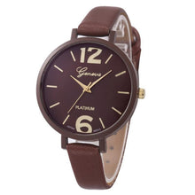 10 Colors Women Bracelet Watch Geneva Famous brand Ladies Faux Leather Analog Quartz Wrist Watch Clock Women relojes mujer