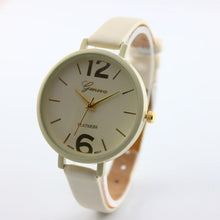 10 Colors Women Bracelet Watch Geneva Famous brand Ladies Faux Leather Analog Quartz Wrist Watch Clock Women relojes mujer