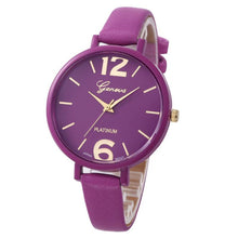 10 Colors Women Bracelet Watch Geneva Famous brand Ladies Faux Leather Analog Quartz Wrist Watch Clock Women relojes mujer