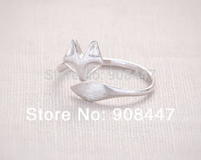 10 PCS- Jewelry Cute Fox Ring Adjustable Rings Animal Rings Cool Rings Party gifts