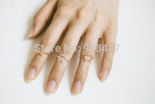 10 PCS- Simple kitty line ring ,kitty ring,cat shape ring,animal ring -