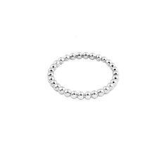 10 PCS- Slim Stacking ring,skinny ring, stacking band gold Beaded ring, full bead wire ring