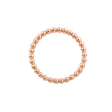 10 PCS- Slim Stacking ring,skinny ring, stacking band gold Beaded ring, full bead wire ring