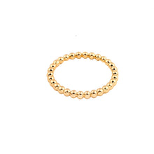 10 PCS- Slim Stacking ring,skinny ring, stacking band gold Beaded ring, full bead wire ring