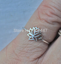10 PCS- The Original Tiny Wonders Lotus flower Ring - Gold midi ring,cool rings-