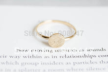 10 PCS- Round Rings Gold silver round Antique Vintage style rings